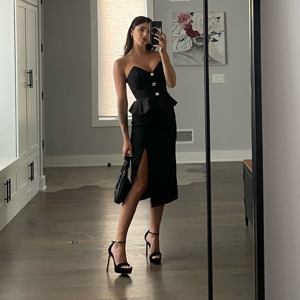 Gorgeous peplum dress